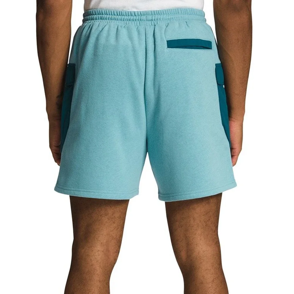 The North Face Mens Size L Utility Cargo Reef Waters Blue Coral Paramount Shorts